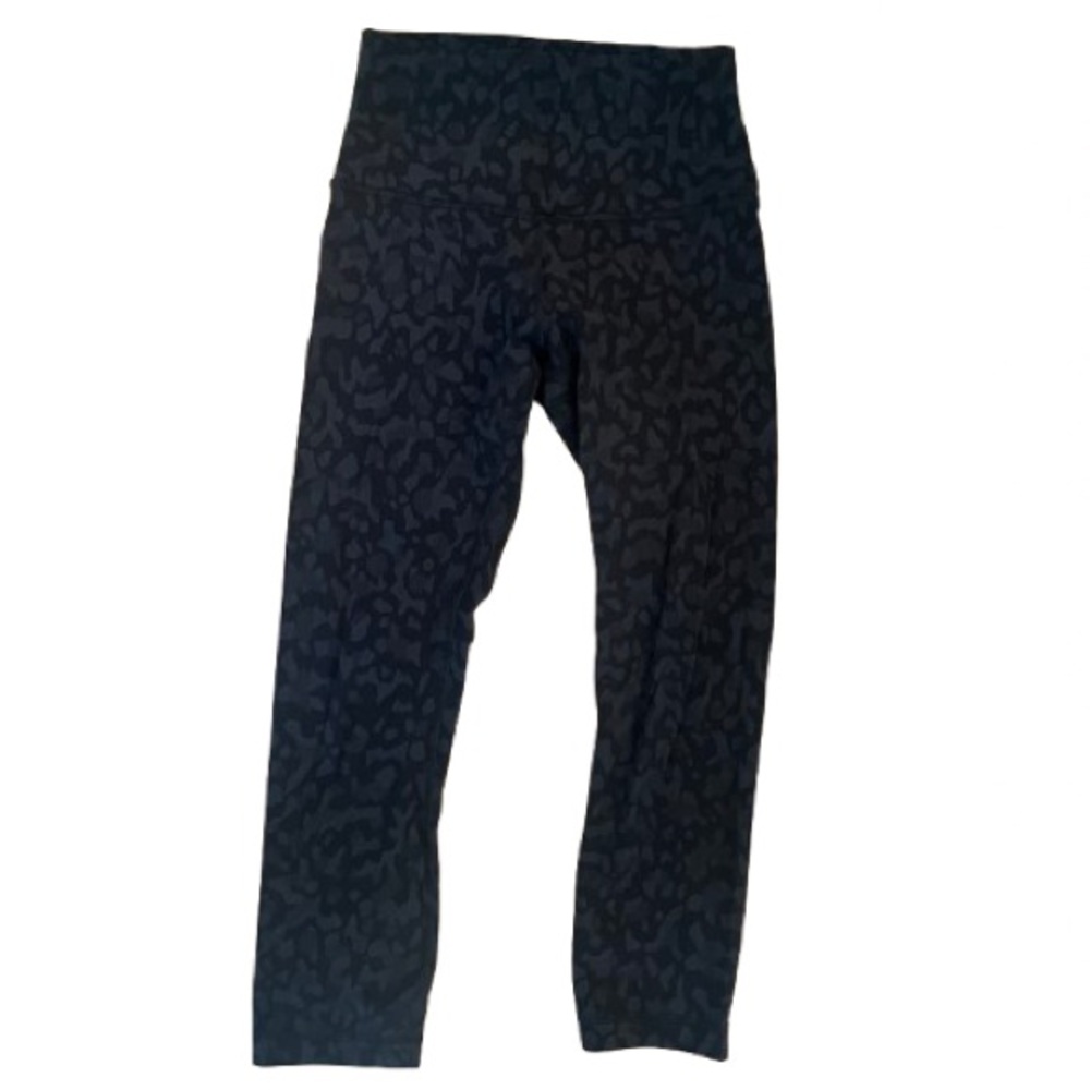 Lululemon Align Crop 21” Formation Camo Deep Coal Multi 4 - Picture 6 of 8
